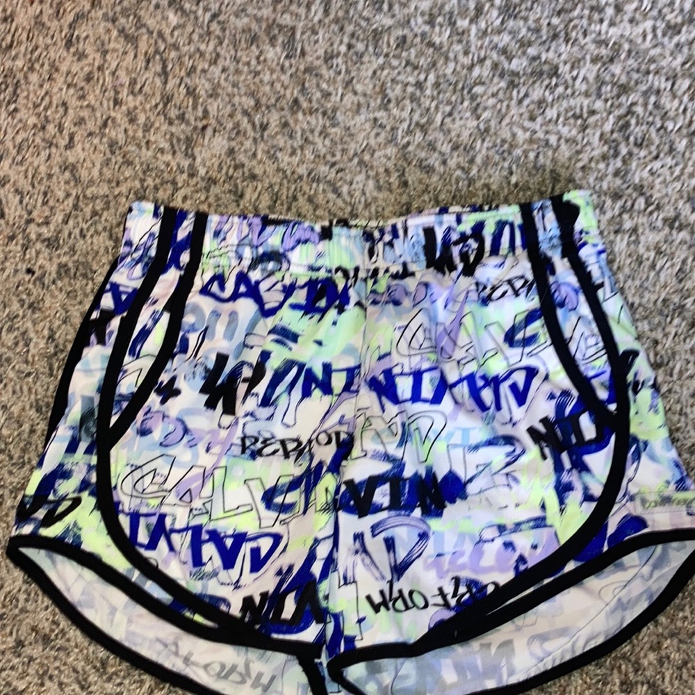 Calming Klein running shorts